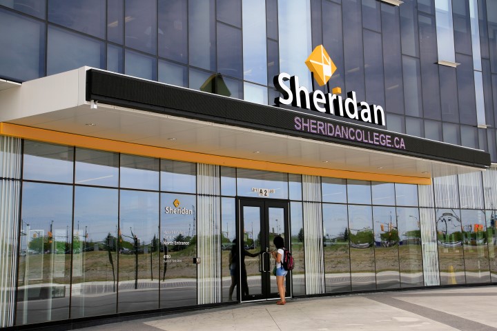 Sheridan College entrance
